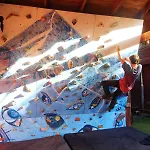 Cabana Con Muro De Escalada